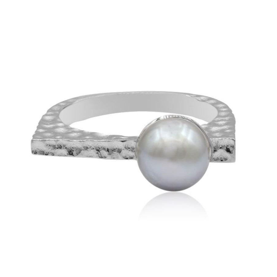 Schmuck The Pearl Collection | Suswasserzuchtperlen-Silberring (Tpc)