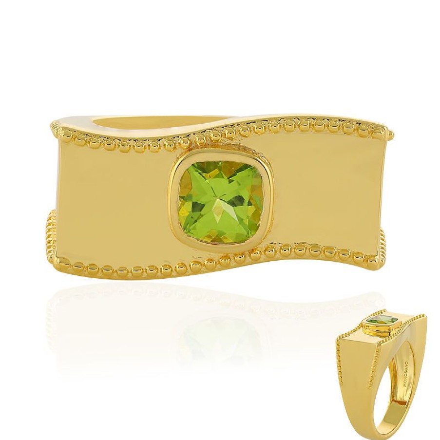 Schmuck Monosono Collection | Peridot-Silberring