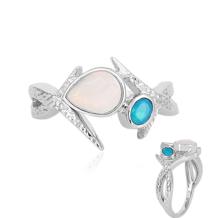 Schmuck Monosono Collection | Opal-Silberring