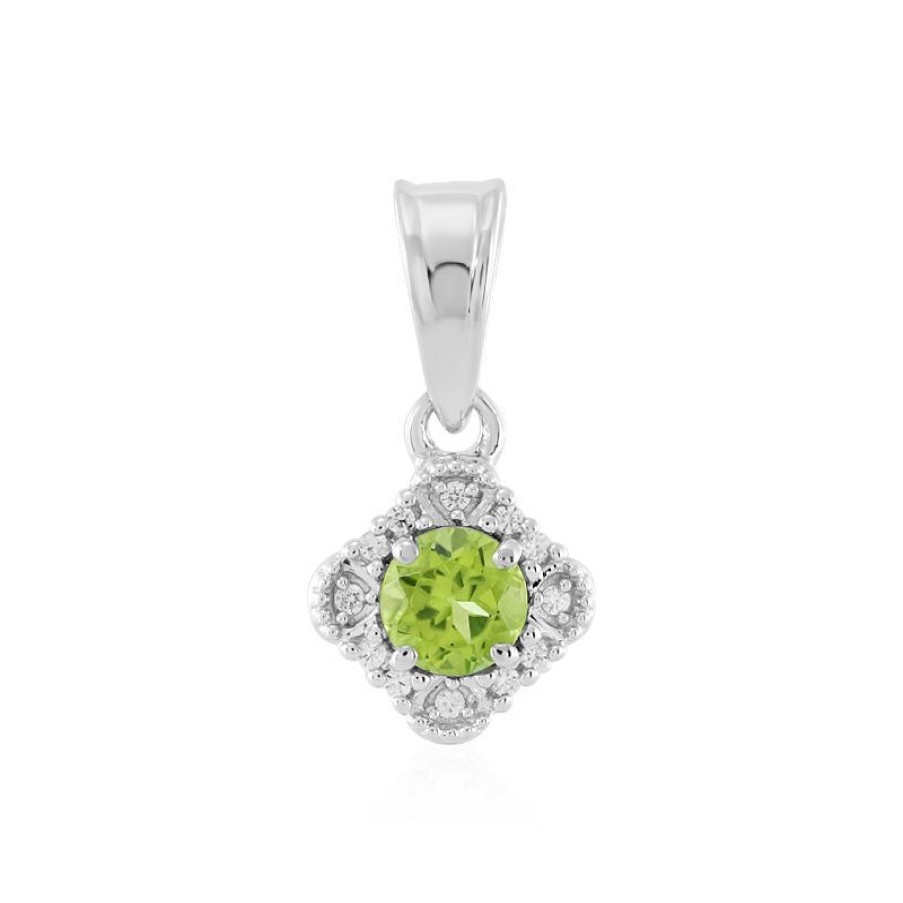 Schmuck Juwelo | Peridot-Silberanhanger