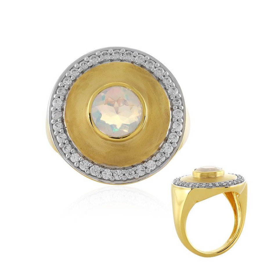 Schmuck Monosono Collection | Welo-Opal-Silberring