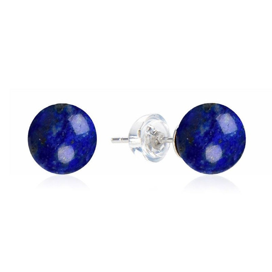 Schmuck Vitale Minerale | Lapislazuli-Silberohrringe