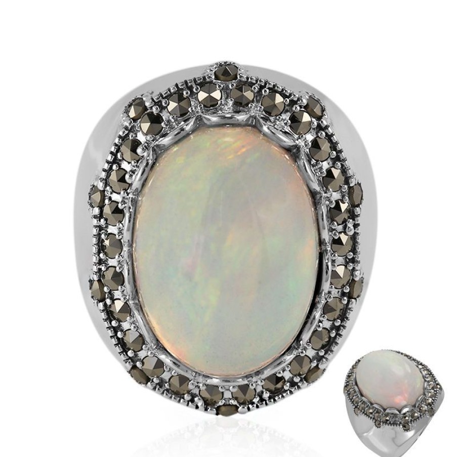 Schmuck Annette Classics | Welo-Opal-Silberring (Annette Classic)