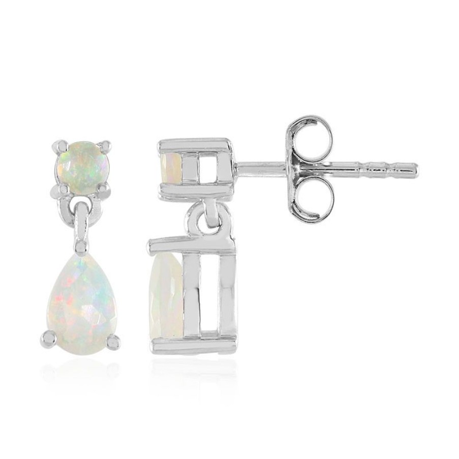 Schmuck Juwelo | Welo-Opal-Silberohrringe