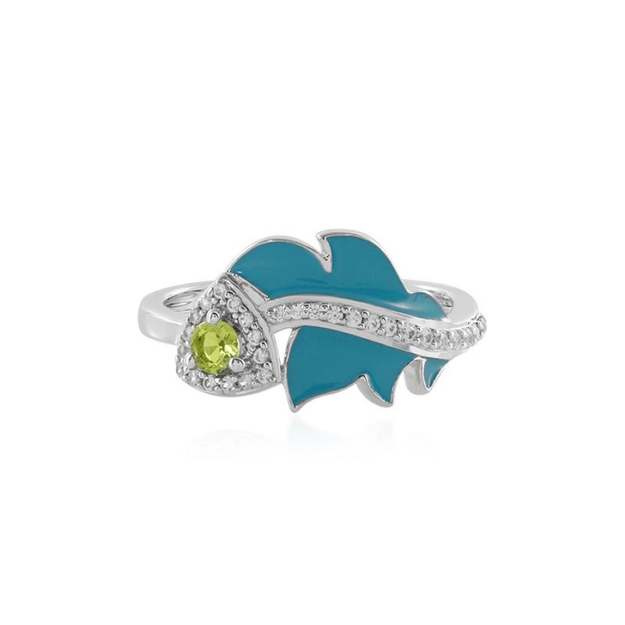 Schmuck Juwelo | Peridot-Silberring