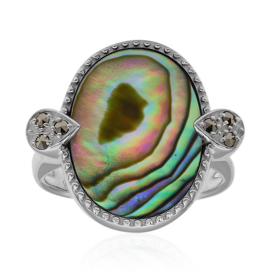 Schmuck Annette Classics | Abalone-Muschel-Silberring (Annette Classic)