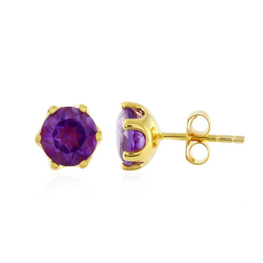 Schmuck Juwelo | Sambia-Amethyst-Silberohrringe