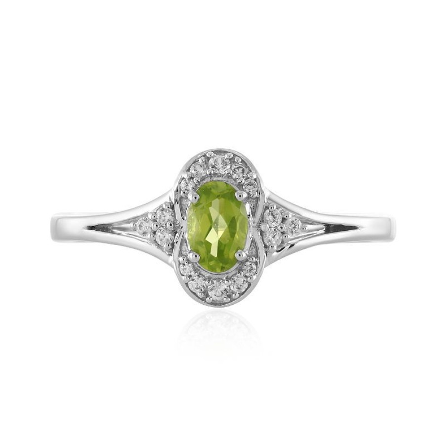 Schmuck Juwelo | Peridot-Silberring