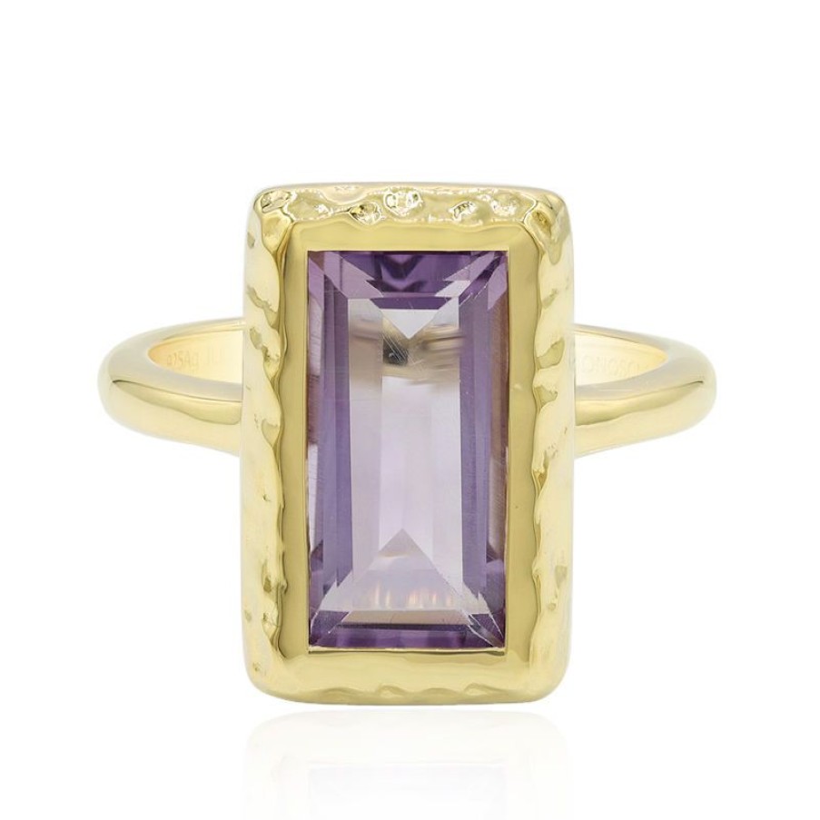 Schmuck Monosono Collection | Lavendel-Amethyst-Silberring