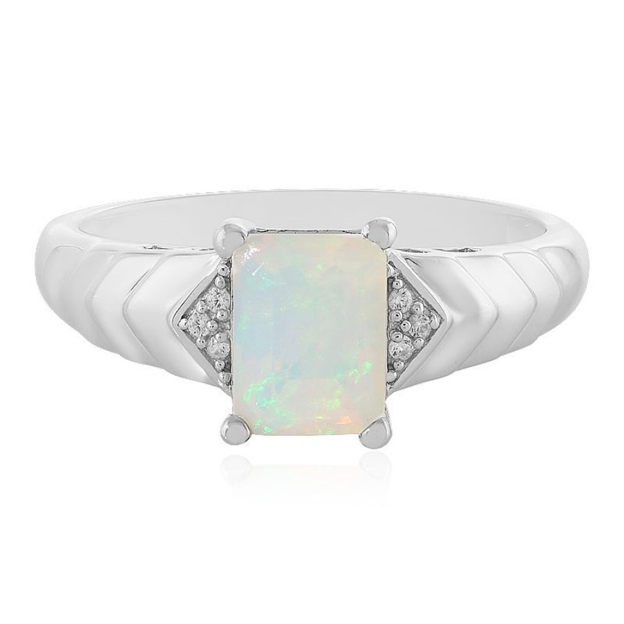 Schmuck Juwelo | Welo-Opal-Silberring