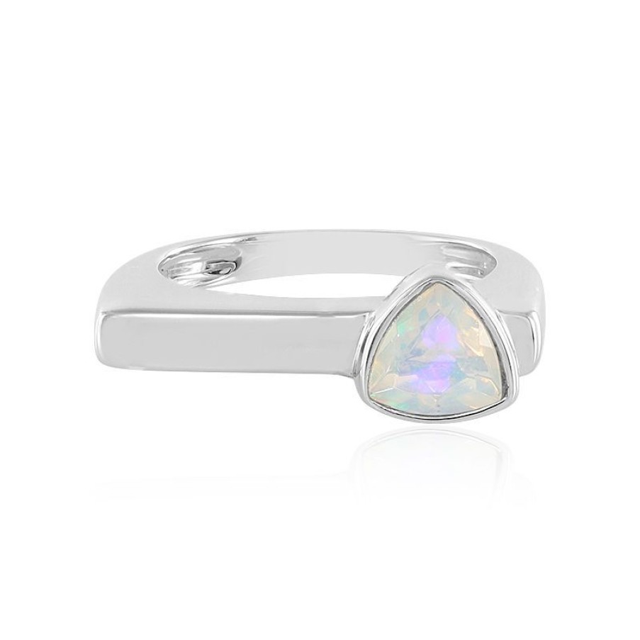 Schmuck Monosono Collection | Welo-Opal-Silberring