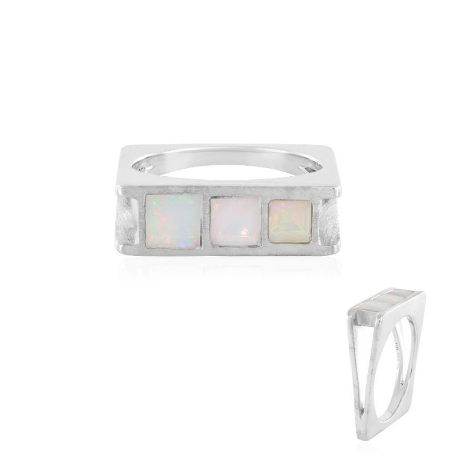 Schmuck Monosono Collection | Welo-Opal-Silberring