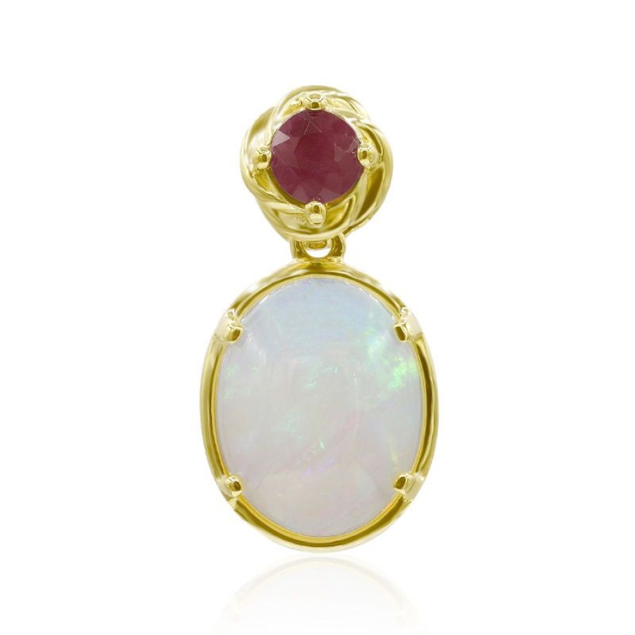 Schmuck Adela Gold | Aaa-Welo-Opal-Goldanhanger (Adela Gold)