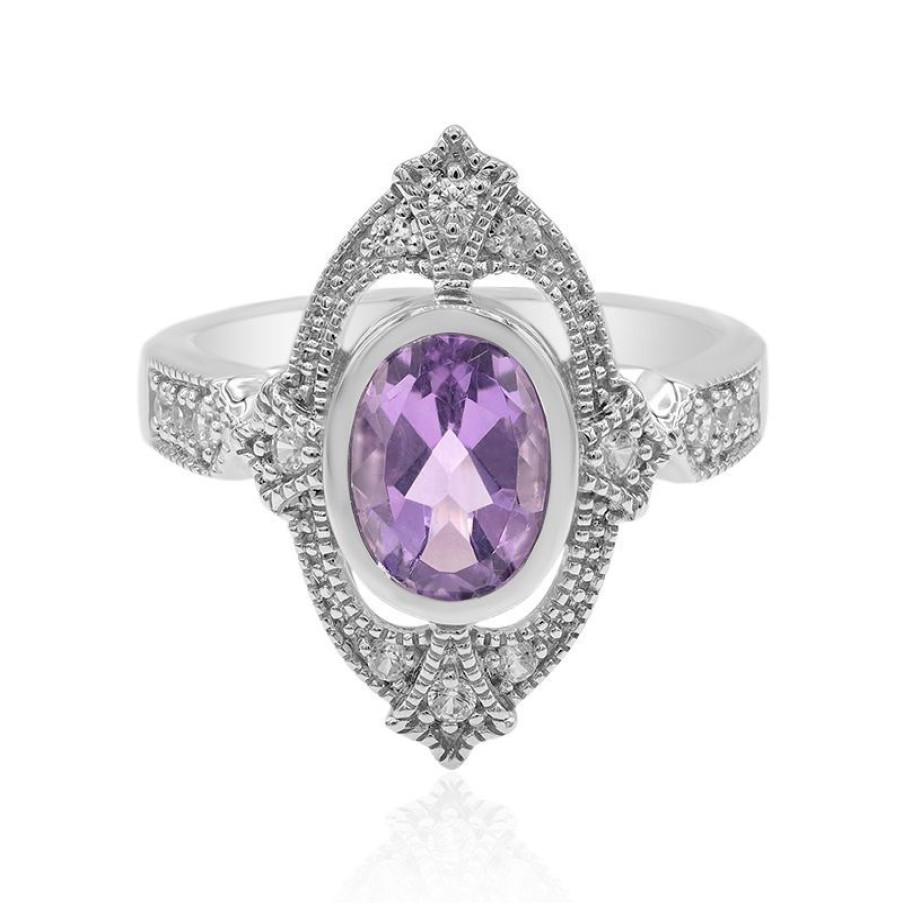 Schmuck Kunstreise | Amethyst-Silberring