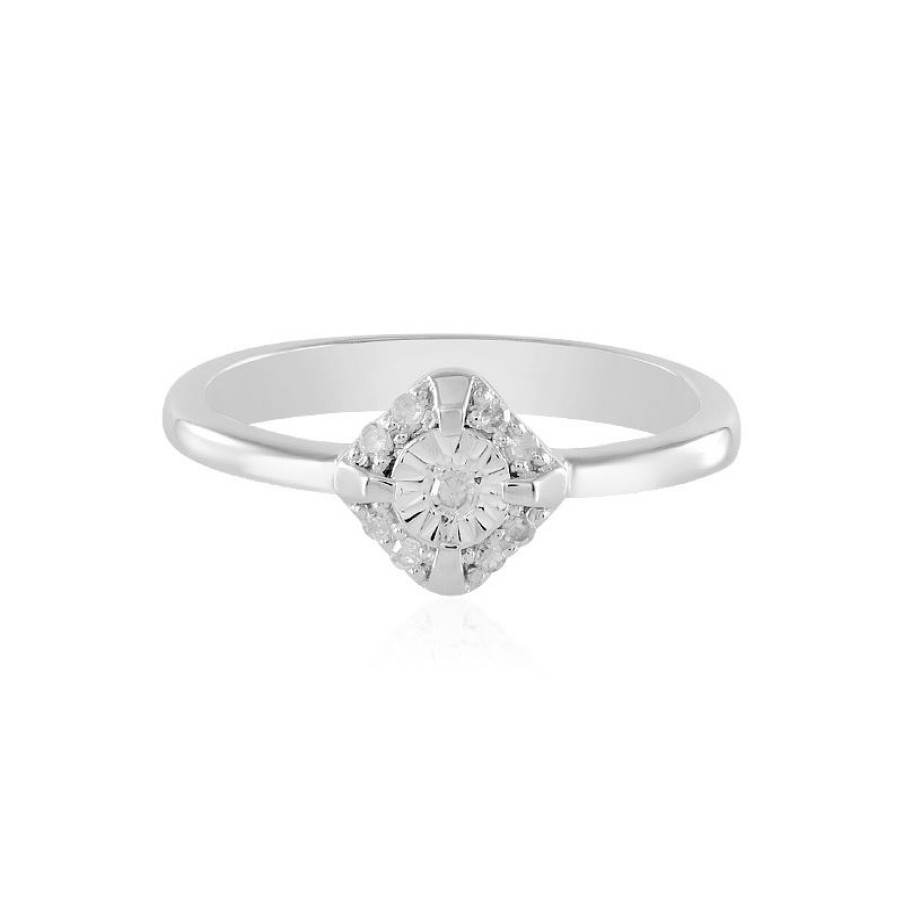 Schmuck Juwelo | I2 (H) Diamant-Silberring