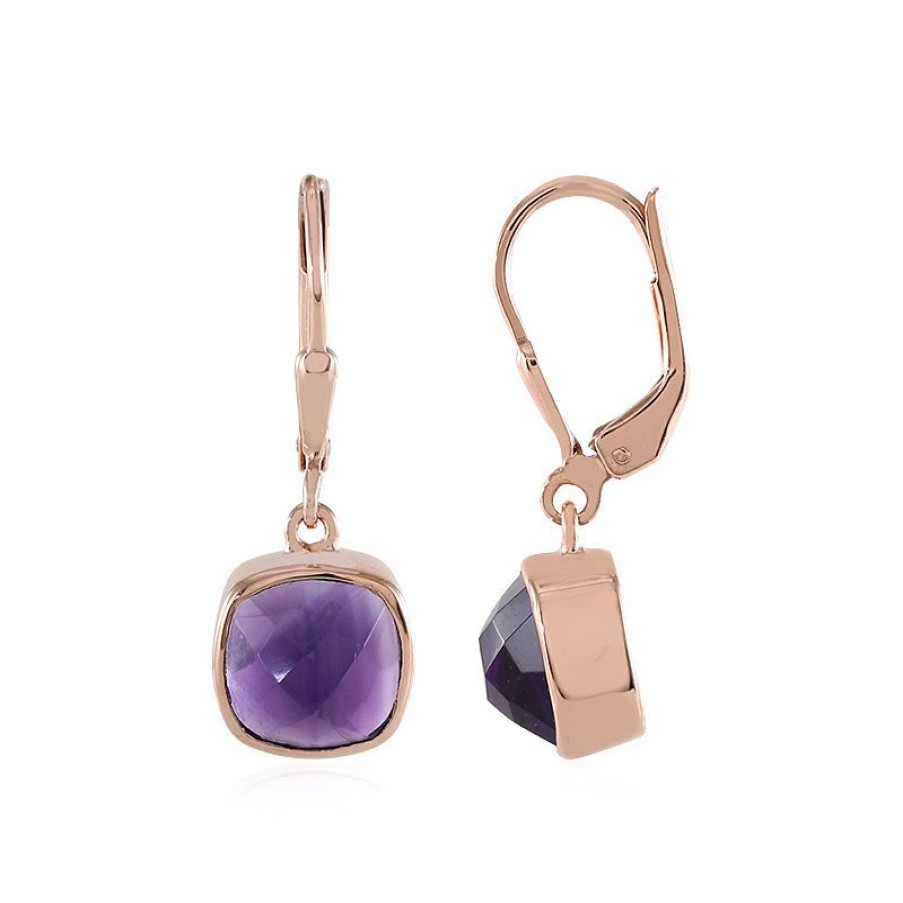 Schmuck Juwelo | Sambia-Amethyst-Silberohrringe