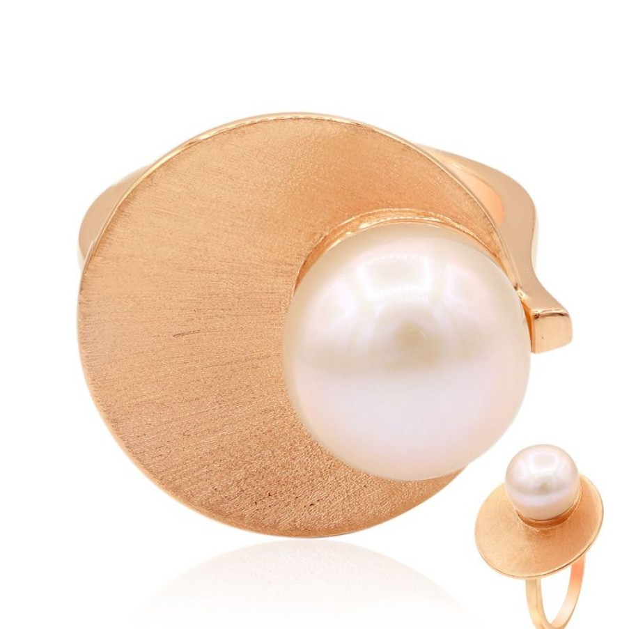 Schmuck The Pearl Collection | Suswasserzuchtperlen-Silberring (Tpc)