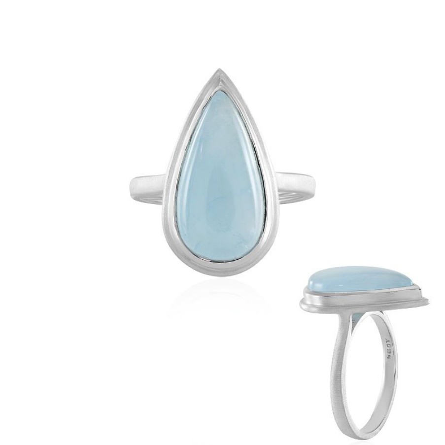 Schmuck Monosono Collection | Aquamarin-Silberring