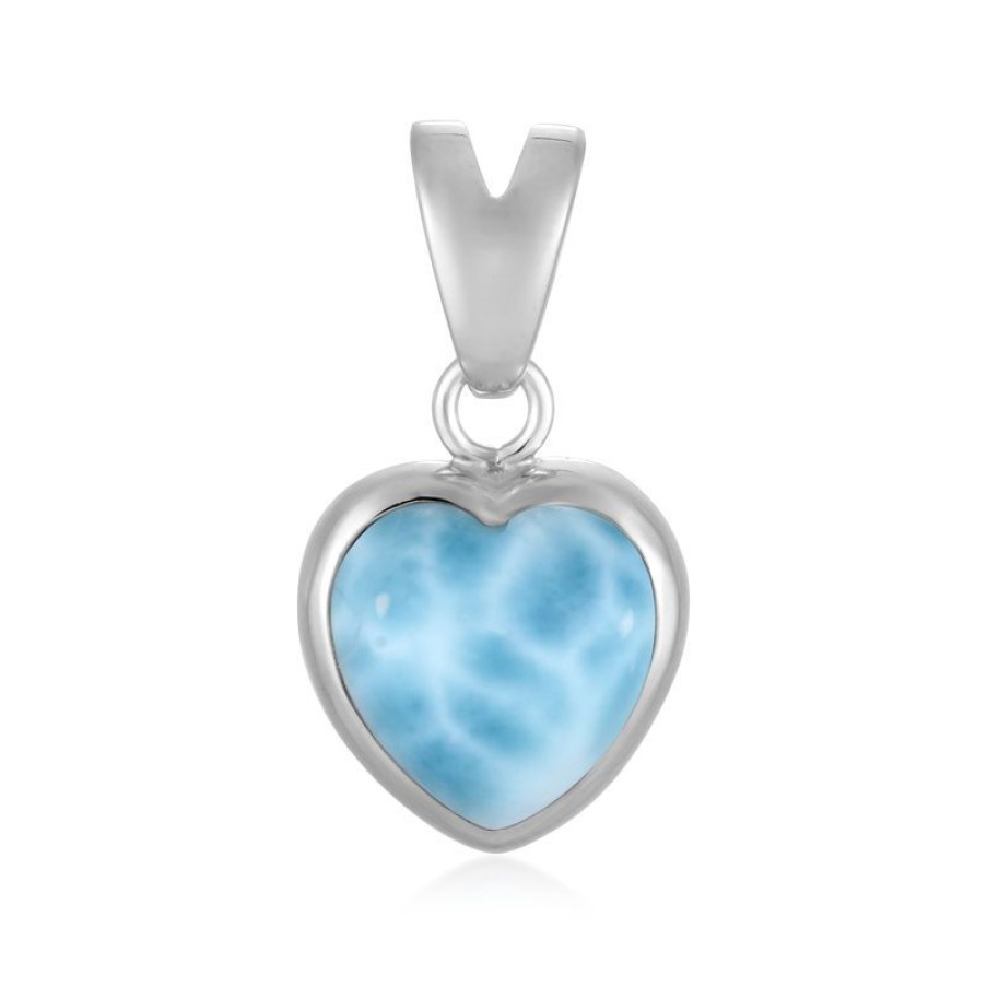 Schmuck Vitale Minerale | Larimar-Silberanhanger