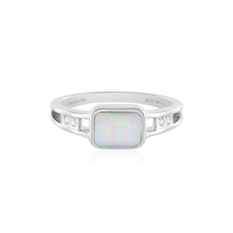 Schmuck Monosono Collection | Welo-Opal-Silberring