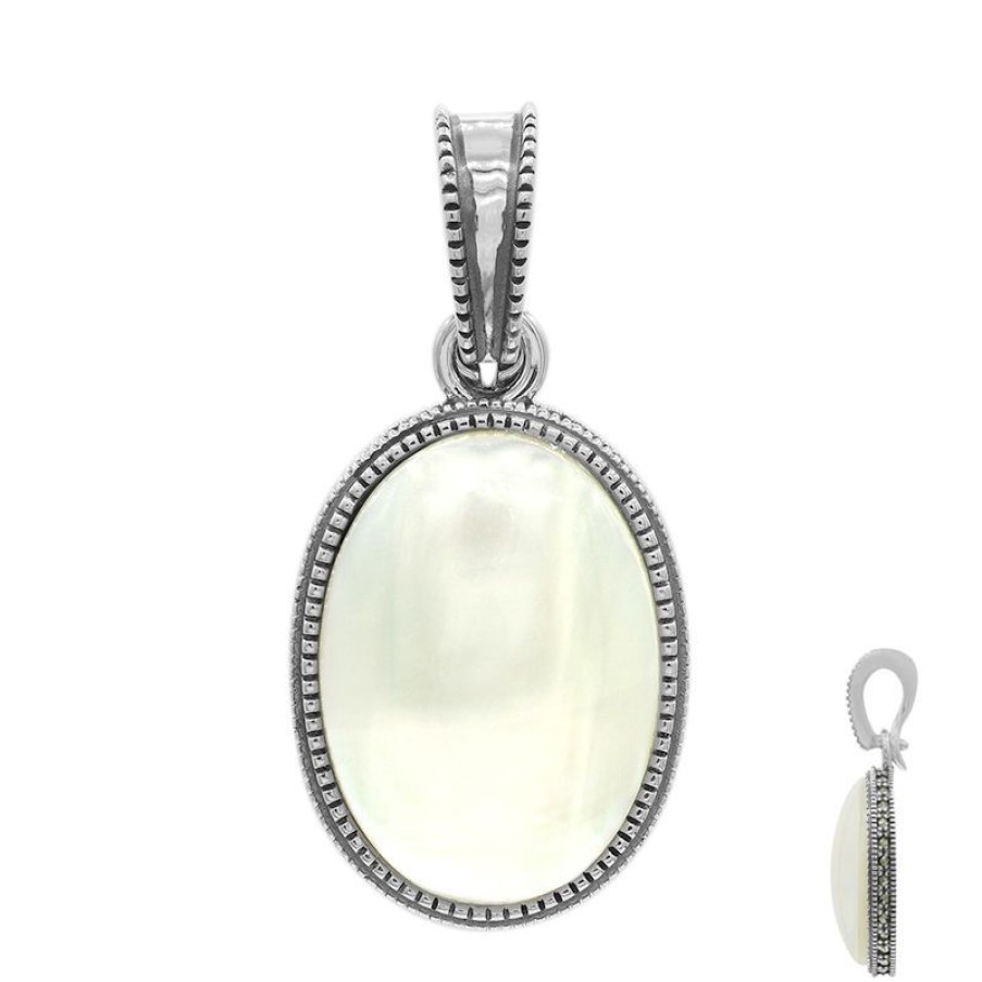 Schmuck The Pearl Collection | Mabe-Perlen-Silberanhanger (Tpc)