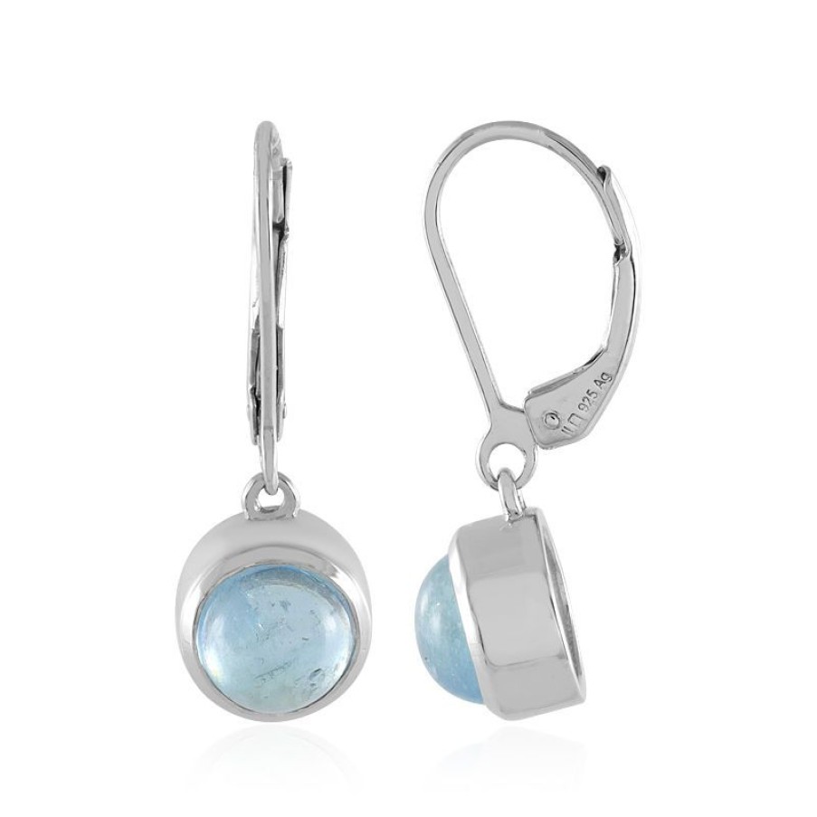 Schmuck Chefsache | Ofiki-Aquamarin-Silberohrringe