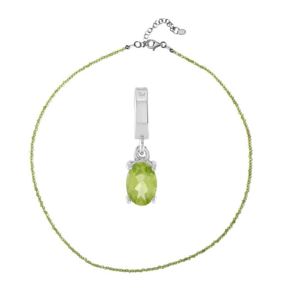 Schmuck Collier Boutique | Peridot-Silberset