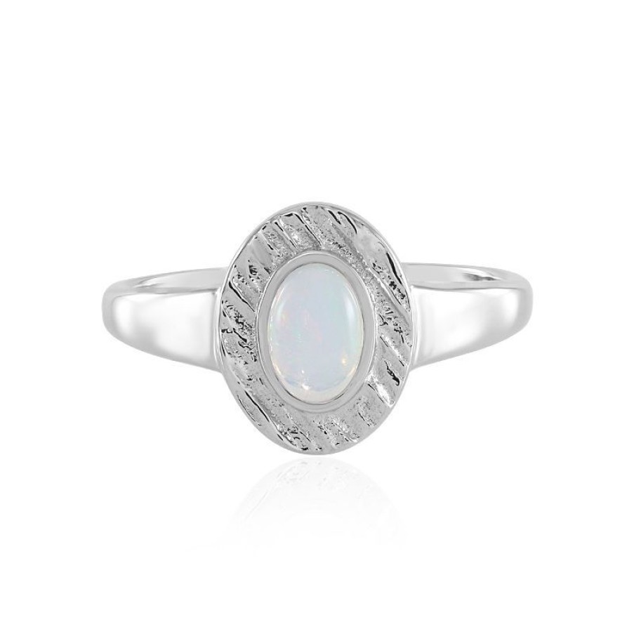 Schmuck Monosono Collection | Welo-Opal-Silberring