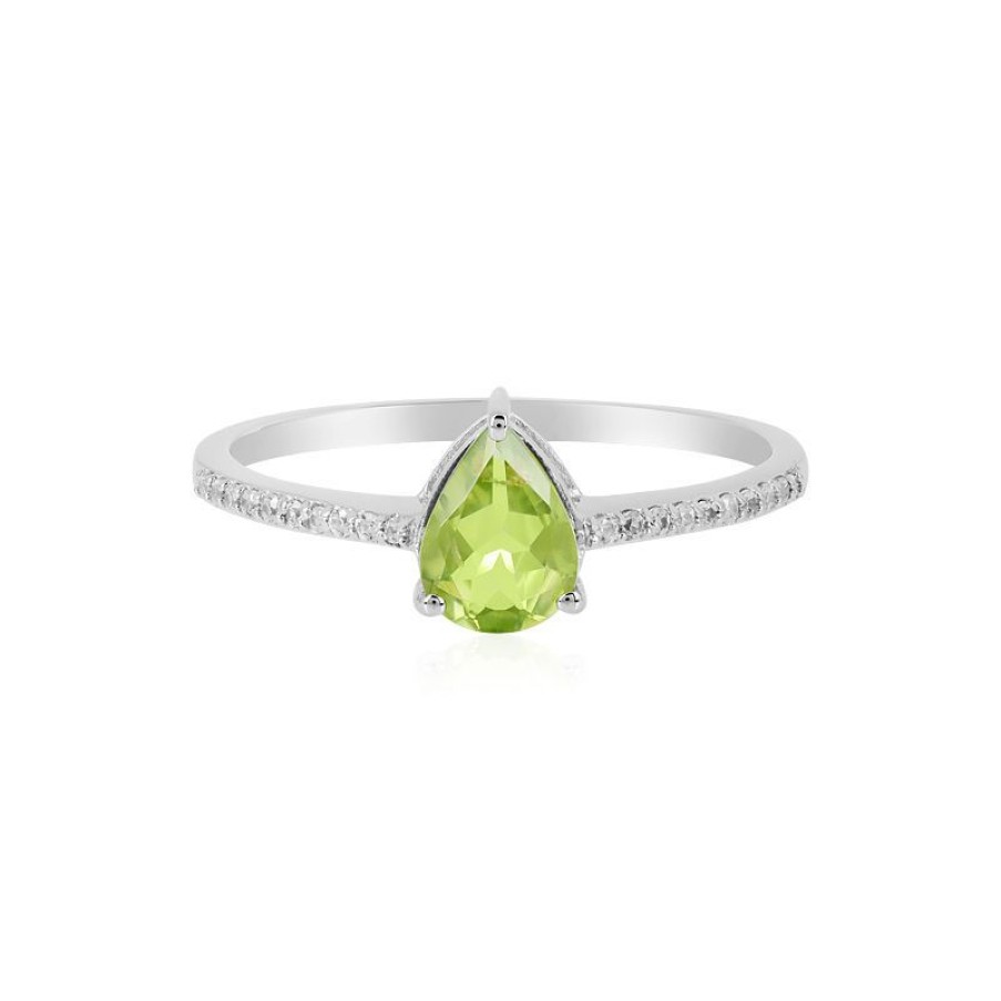 Schmuck Juwelo | Peridot-Silberring