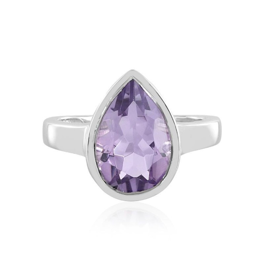 Schmuck Monosono Collection | Lavendel-Amethyst-Silberring