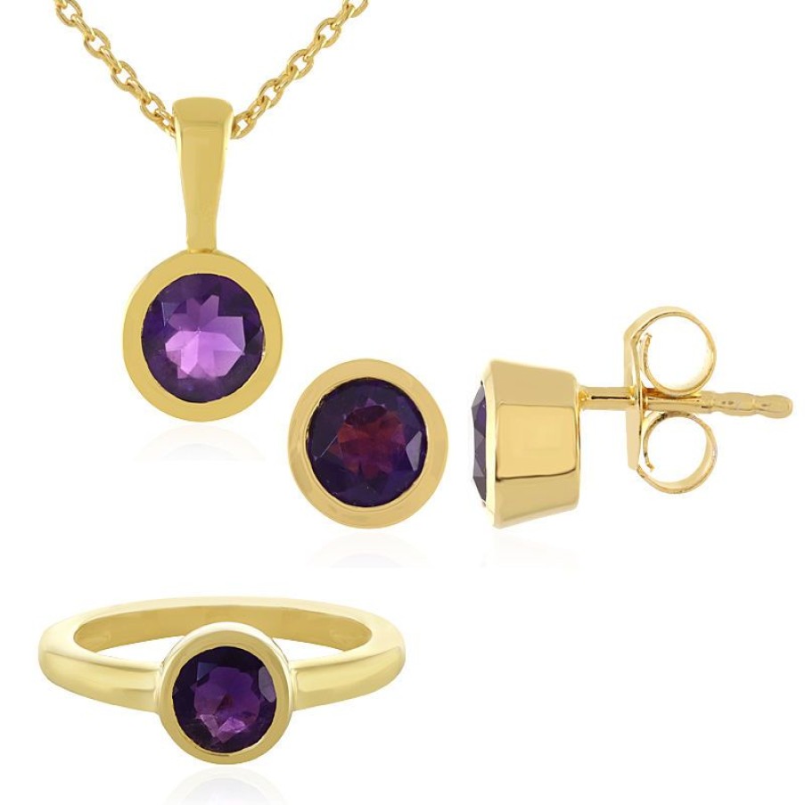 Schmuck Juwelo | Amethyst-Silberset