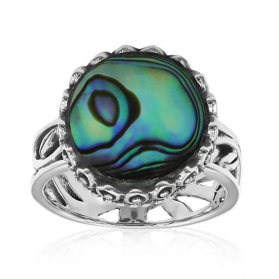 Schmuck Art of Nature | Abalone-Muschel-Silberring (Art Of Nature)